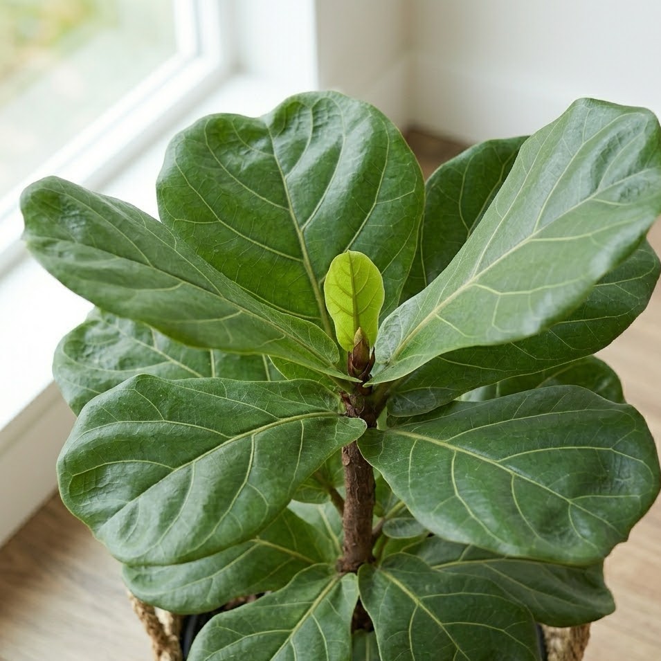 Ficus Lyrata Top Detail