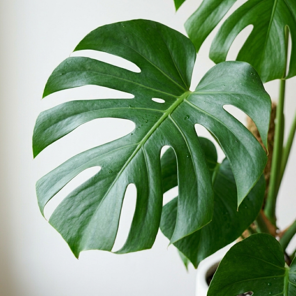 Monstera Deliciosa Close Up