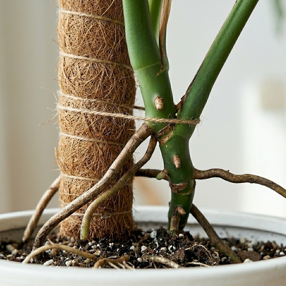 Monstera Deliciosa Roots