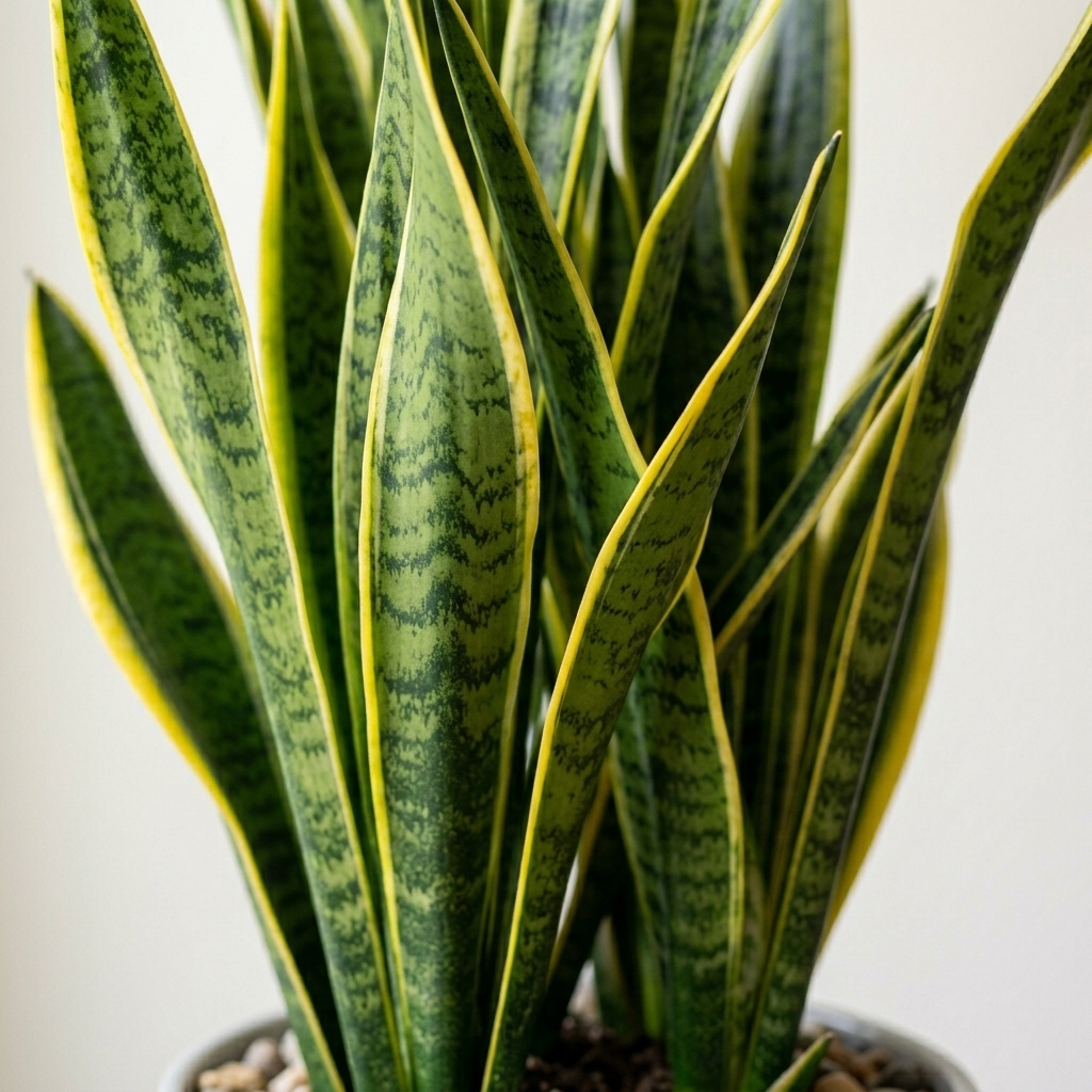Snake Plant Close Up